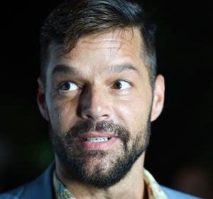 Ricky Martin durante la gala de Unicef en Cerdeña Ricky Martin durante la gala de Unicef en Cerdeña