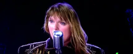 Taylor Swift en un reciente concierto en Londres Taylor Swift en un reciente concierto en Londres