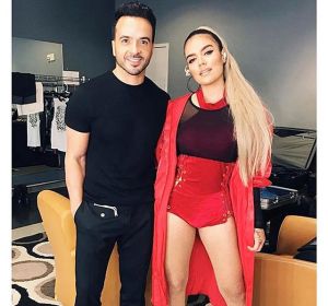 Luis Fonsi y Karol G Luis Fonsi y Karol G