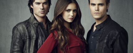 Damon, Stefan y Elena en &#39;Crónicas vampíricas&#39;