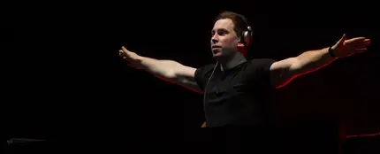 Hardwell en una de sus actuaciones en Argentina Hardwell en una de sus actuaciones en Argentina