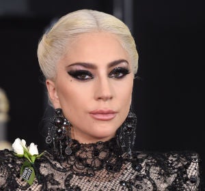 Lady Gaga en la gala de los Grammy 2018 Lady Gaga en la gala de los Grammy 2018