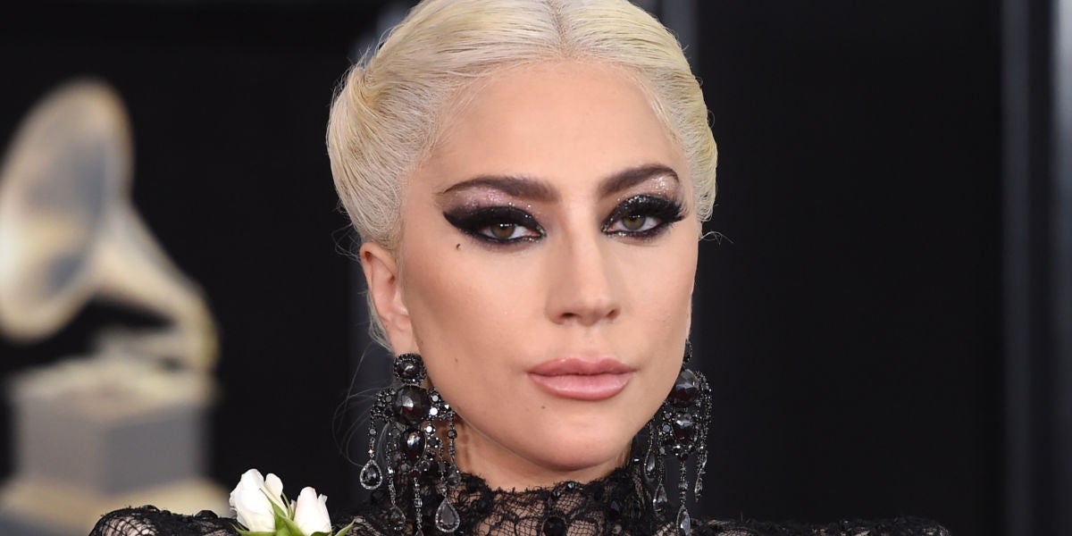 Lady Gaga en la gala de los Grammy 2018