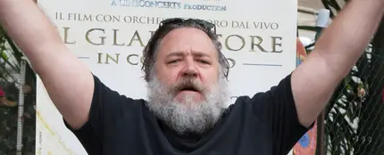 Russell Crowe en una de sus últimas apariciones públicas Russell Crowe en una de sus últimas apariciones públicas