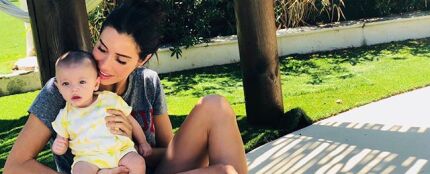 Pilar Rubio con el peque&ntilde;o Alejandro