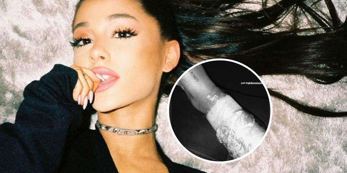 El nuevo tatuaje de Chihiri de Ariana Grande