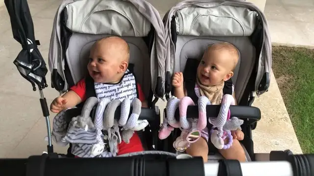 Nicholas y Lucy, los hijos de Enrique Iglesias y Anna Kournikova