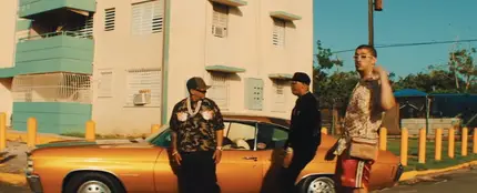 Daddy Yankee, Bad Bunny y Pacho en el videoclip de 'Como soy' Daddy Yankee, Bad Bunny y Pacho en el videoclip de 'Como soy'