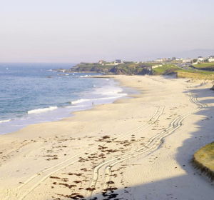 Playa de A Foz, Vigo, Galicia Playa de A Foz, Vigo, Galicia