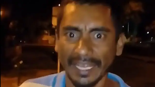 El vagabundo que canta igual que Chayanne