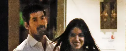 Miguel Ángel Muñoz y Ana Guerra a la salida del restaurante Miguel Ángel Muñoz y Ana Guerra a la salida del restaurante