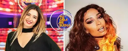 Mimi Doblas y Eleni Foureira Mimi Doblas y Eleni Foureira