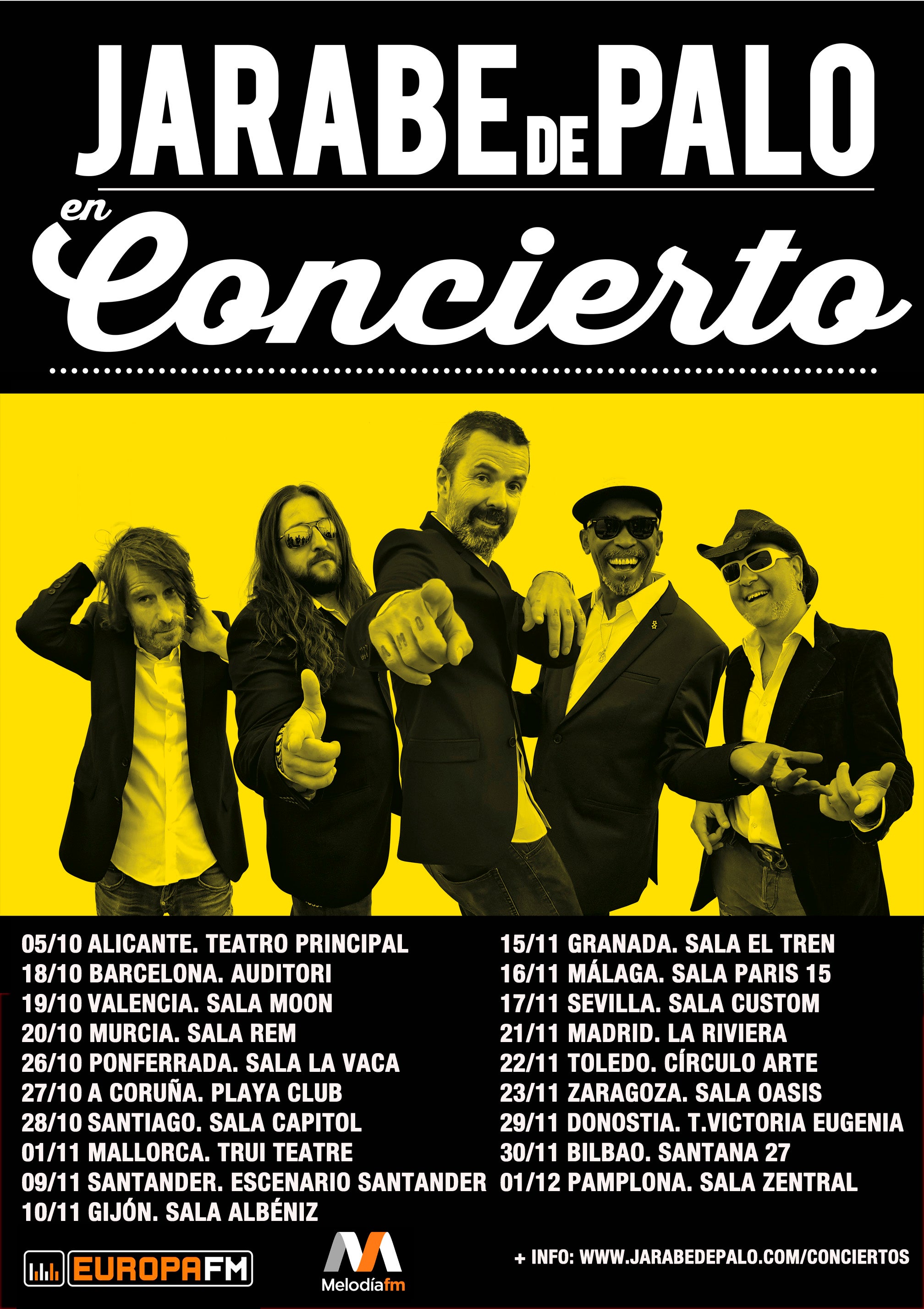 Jarabe de Palo sigue imparable sumando Sold Outs a su gira '20 Años