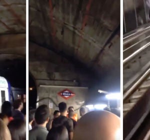 Desalojan el Metro por la explosión de un portátil Desalojan el Metro por la explosión de un portátil