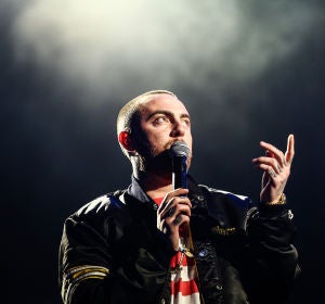Mac Miller en concierto en 2017 Mac Miller en concierto en 2017