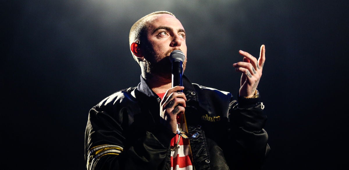 Mac Miller en concierto en 2017
