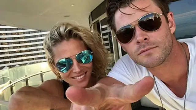 Elsa Pataky y Chris Hemsworth
