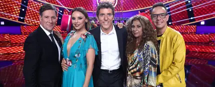 El jurado de Tu cara me suena junto a Manel Fuentes El jurado de Tu cara me suena junto a Manel Fuentes