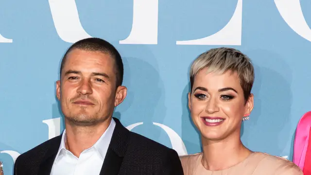 Katy Perry y Orlando Bloom posan juntos por primera vez