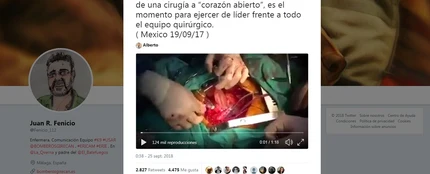 Un terremoto sorprende a un cirujano mientras opera a corazón abierto Un terremoto sorprende a un cirujano mientras opera a corazón abierto