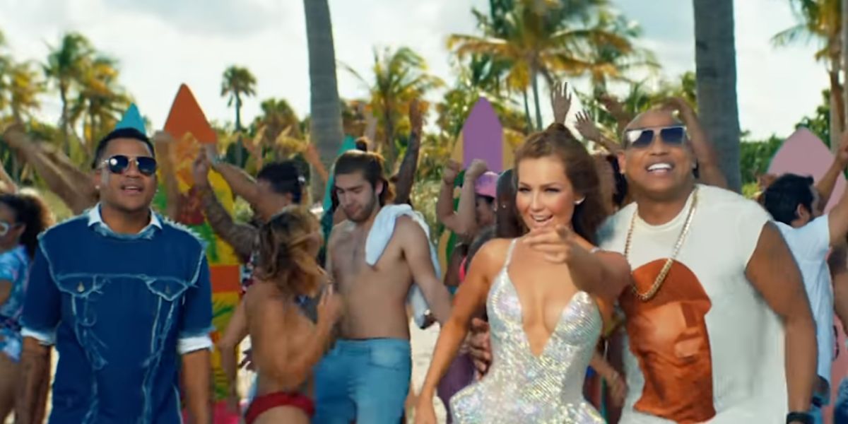 Thalía y Gente de Zona en 'Lento'