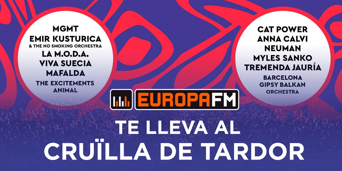 Consigue entradas dobles para Cruïlla de Tardor 2018