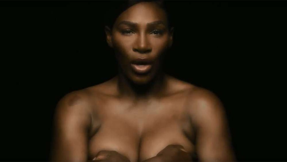 Serena Williams en el vídeo de I Touch Myself Project 2018