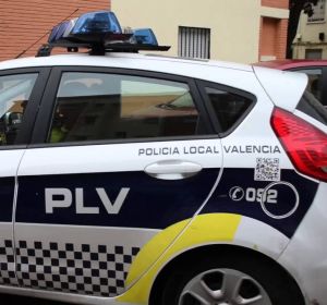 Imagen de un coche de la Policía Local de Valencia Imagen de un coche de la Policía Local de Valencia