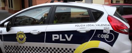 Imagen de un coche de la Policía Local de Valencia