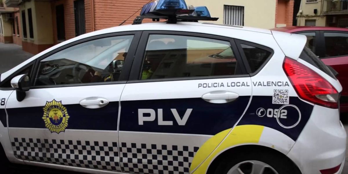 Imagen de un coche de la Policía Local de Valencia