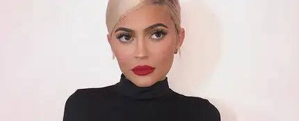 Kylie Jenner antes de volver a retocarse los labios Kylie Jenner antes de volver a retocarse los labios