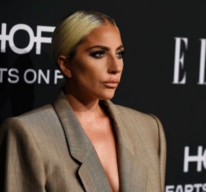 Lady Gaga durante los premios Elle Lady Gaga durante los premios Elle