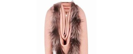 La nueva bufanda de Fendi con forma de vagina