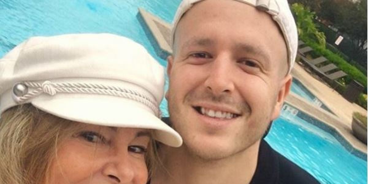 Ana Obregón y su hijo Álex Lequio
