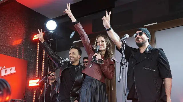 La Voz - Luis Fonsi y Antonio Orozco sorprenden a Madrid