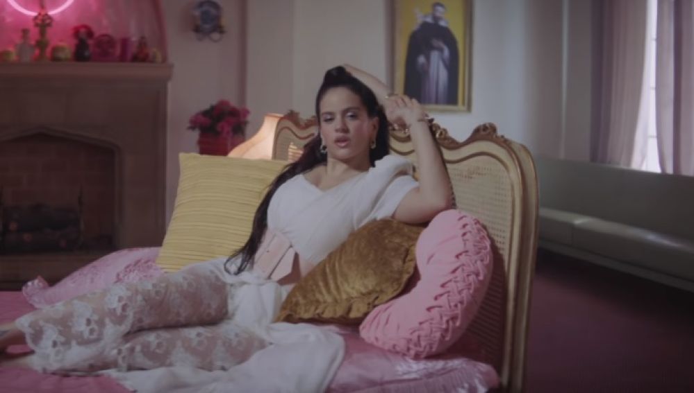 Rosalía en el vídeo de 'Di mi nombre'
