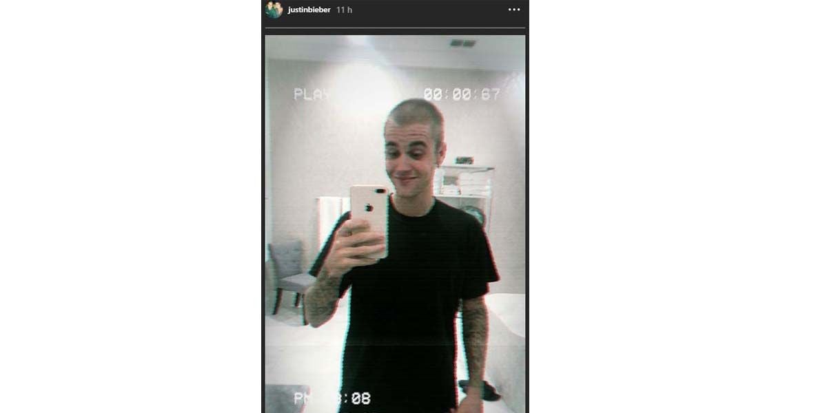 Justin Bieber rapado