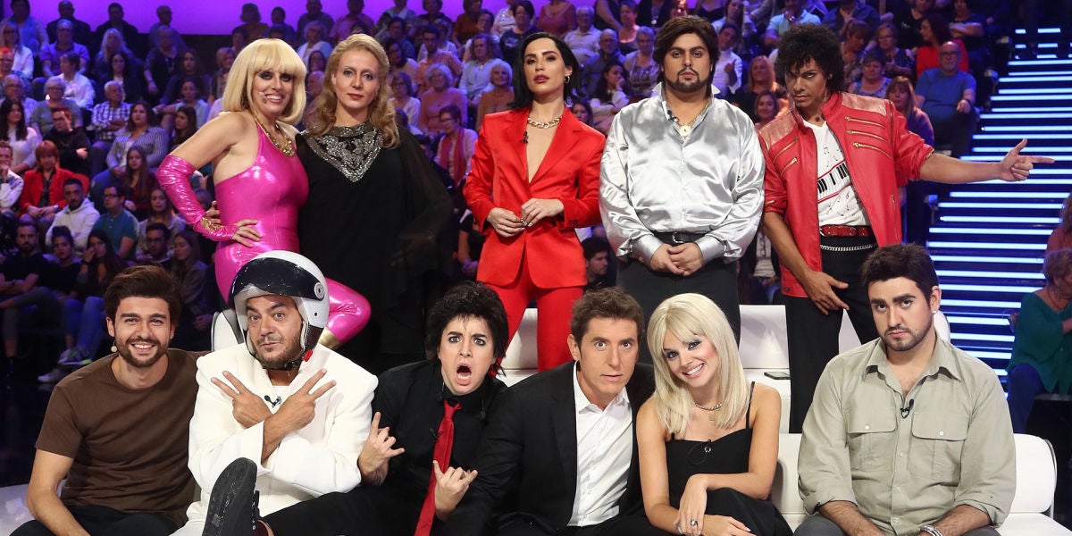 Los concursantes de 'Tu cara me suena' en la sexta gala