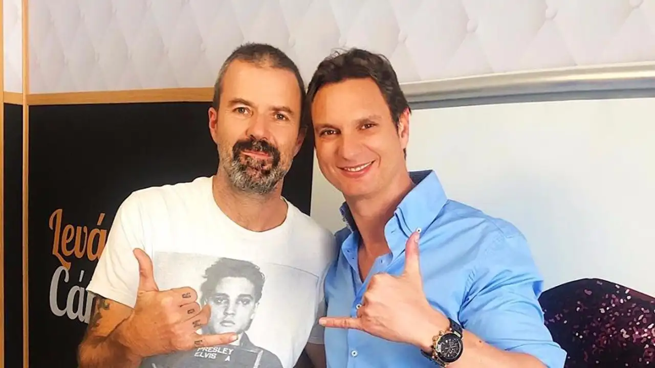 Pau Donés y Javier Cárdenas Pau Donés y Javier Cárdenas
