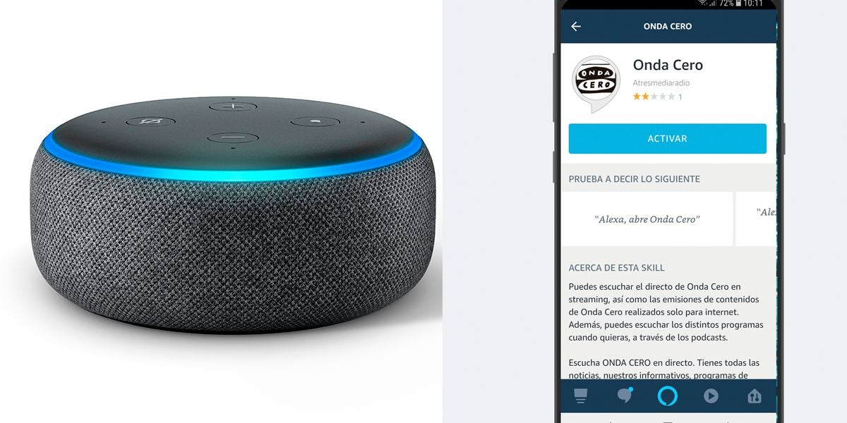 Cómo escuchar EN DIRECTO Onda Cero a través de Alexa