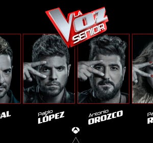 Los coaches de 'La Voz Senior' Los coaches de 'La Voz Senior'