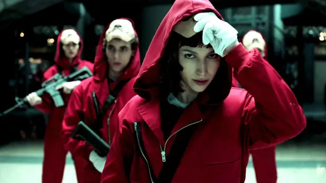 Tokio, Úrsula Corbero, en 'La Casa de Papel'