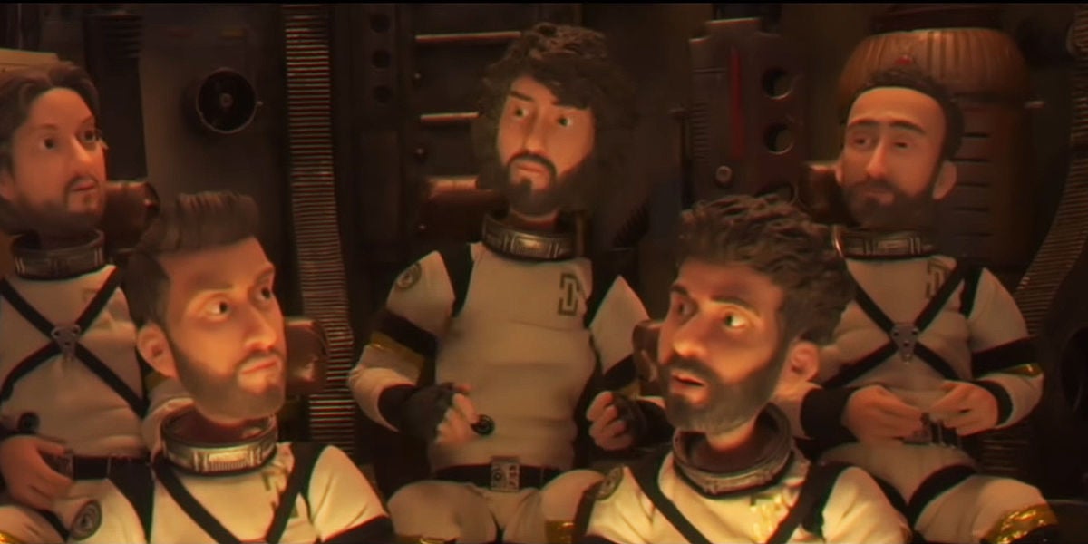 Los 'avatares' de IZAL protagonizan el vídeo de 'La Increíble Historia del Hombre Que Podía Volar Pero No Sabía Cómo'