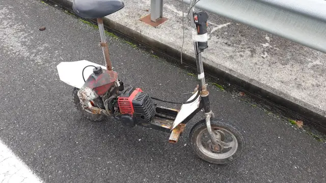 Patinete del vecino de Lugo