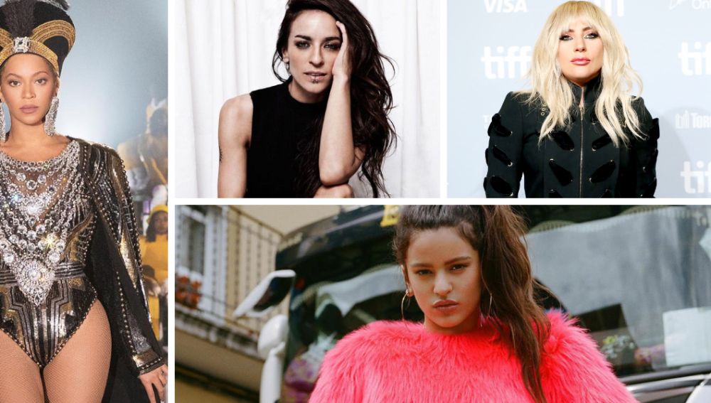 Beyoncé, Bebe, Lady Gaga y Rosalía, artistas que han reivindicado la igualdad de género a través de su música