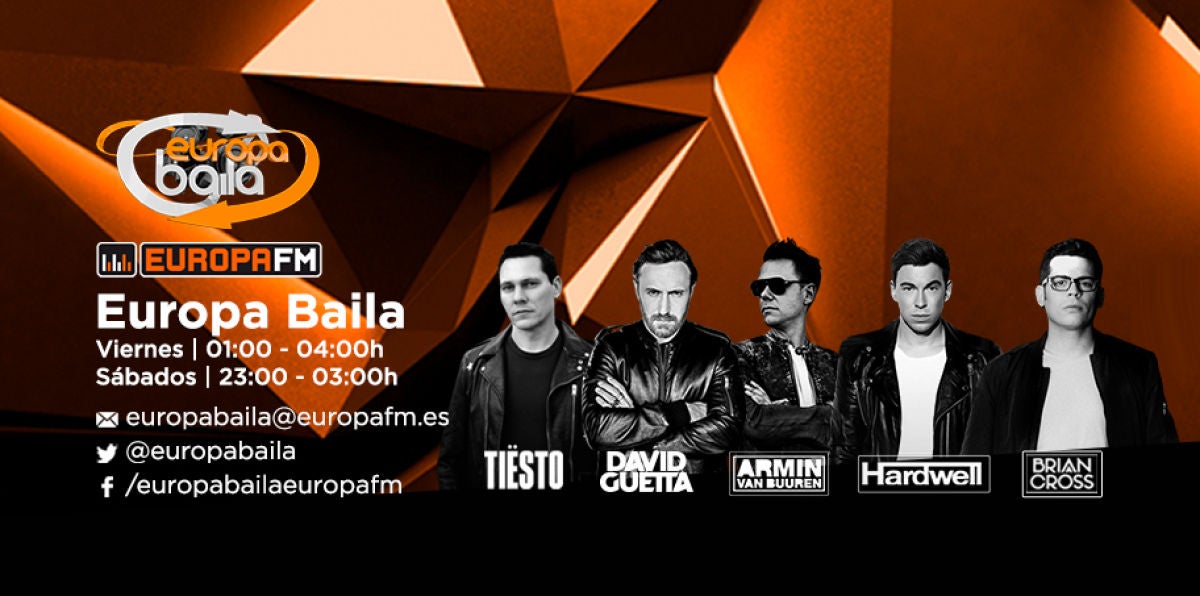 Tiësto en Europa Baila, con Brian Cross
