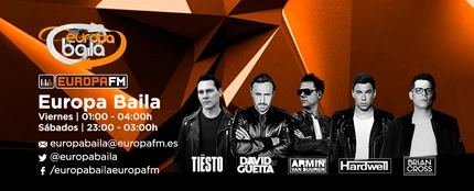 Tiësto en Europa Baila, con Brian Cross Tiësto en Europa Baila, con Brian Cross