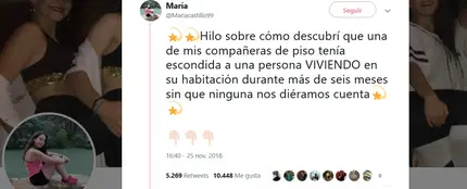 La historia de terror que vivió María en Sevilla La historia de terror que vivió María en Sevilla