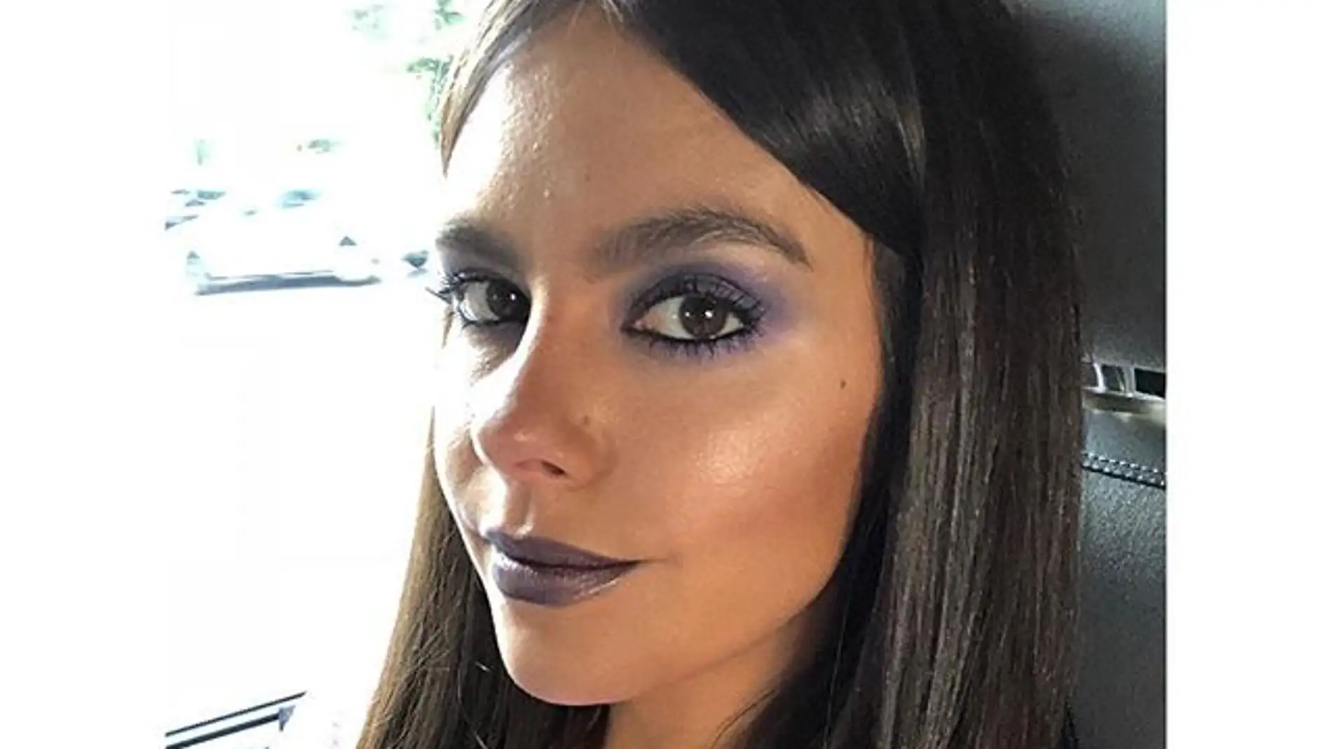 Cristina Pedroche con un maquillaje en tonos violetas Cristina Pedroche con un maquillaje en tonos violetas