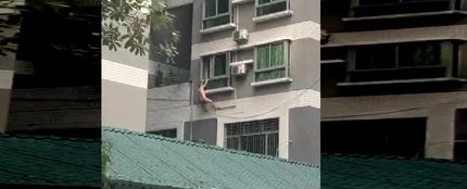 Un hombre huye por la ventana cuando llega el marido de su amante y termina de la peor manera posible Un hombre huye por la ventana cuando llega el marido de su amante y termina de la peor manera posible